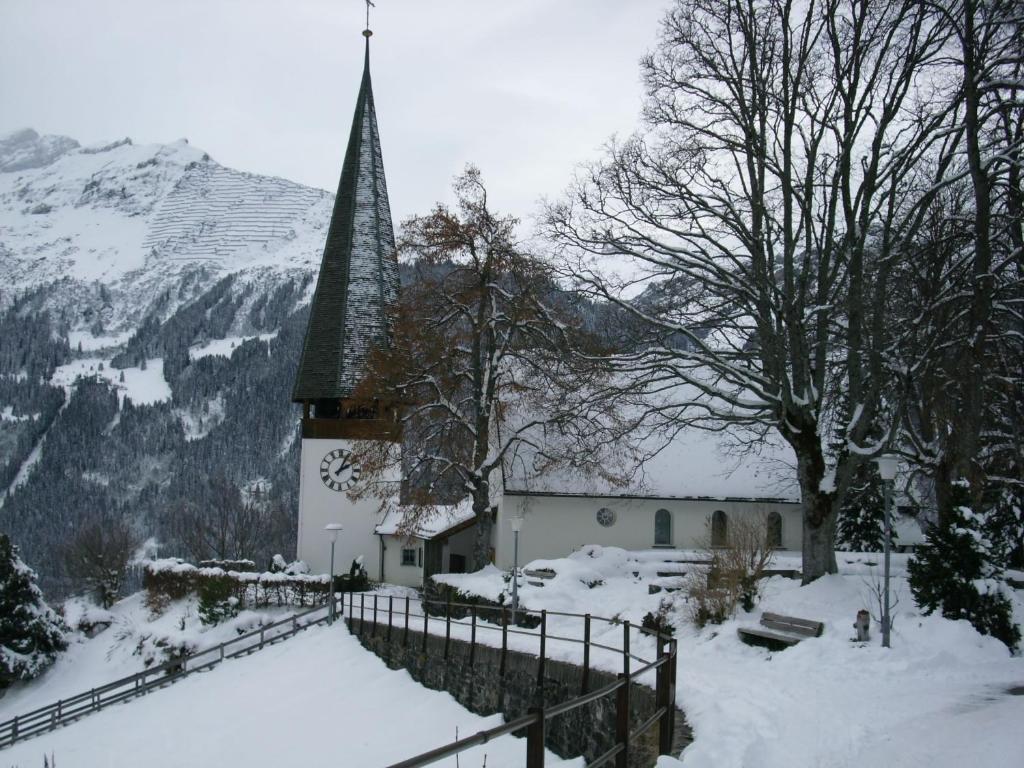 Chalet Acheregg Wengen Esterno foto