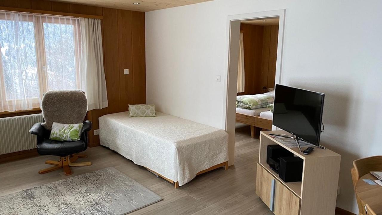 Chalet Acheregg Wengen Esterno foto